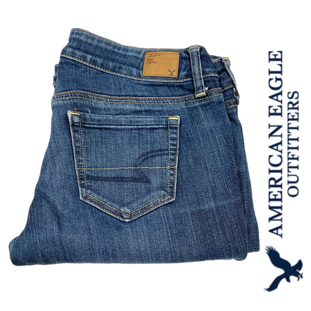 American Eagle Outfitters Women's Blue Jeans size 10x32
